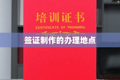 南明签证制作的办理地点